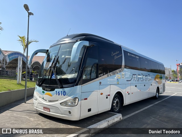 Transportadora Turística Natal 1610 na cidade de Aparecida, São Paulo, Brasil, por Daniel Teodoro. ID da foto: 11446016.