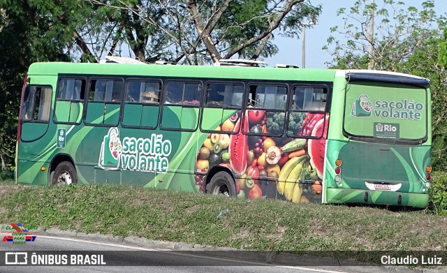 Sacolão Volante KNS0J20 na cidade de Rio de Janeiro, Rio de Janeiro, Brasil, por Claudio Luiz. ID da foto: 11446710.