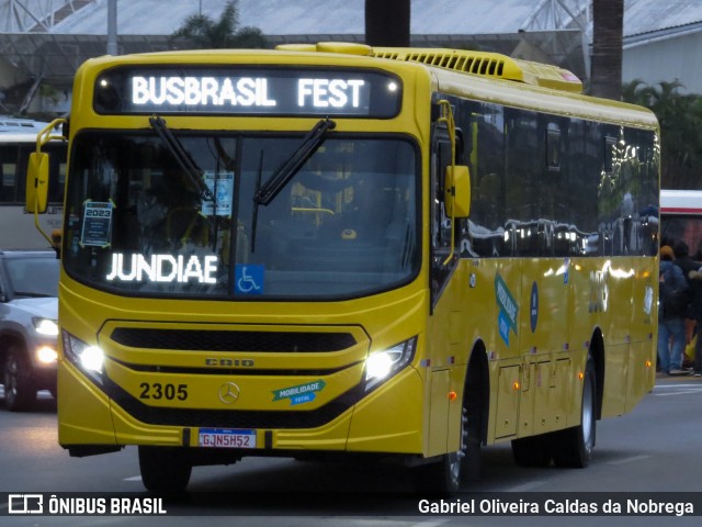 Viação Jundiaiense 2305 na cidade de Barueri, São Paulo, Brasil, por Gabriel Oliveira Caldas da Nobrega. Número da foto: #11446844.