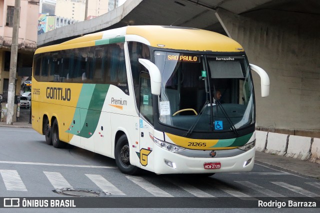 Empresa Gontijo de Transportes 21265 na cidade de Belo Horizonte, Minas Gerais, Brasil, por Rodrigo Barraza. ID da foto: 11445534.