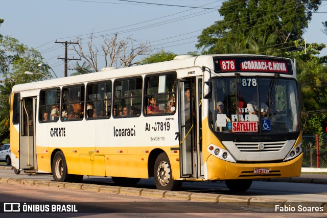 Viação Forte AF-87819 na cidade de Belém, Pará, Brasil, por Fabio Soares. ID da foto: 11445923.