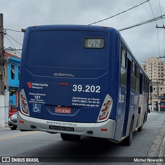 Empresa de Transportes Mairiporã 39.202 na cidade de São Paulo, São Paulo, Brasil, por Michel Nowacki. ID da foto: 11445394.