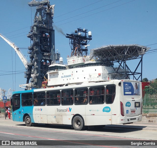 Vereda Transporte Ltda. 13126 na cidade de Vitória, Espírito Santo, Brasil, por Sergio Corrêa. ID da foto: 11444684.