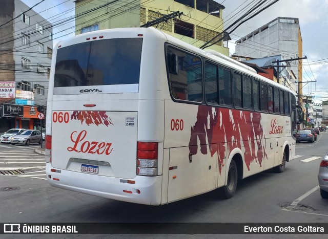 Viação Lozer 060 na cidade de Cariacica, Espírito Santo, Brasil, por Everton Costa Goltara. Número da foto: #11447672.