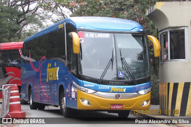 Rápido Expresso Fênix Viação 35525 na cidade de São Paulo, São Paulo, Brasil, por Paulo Alexandre da Silva. ID da foto: 11446003.