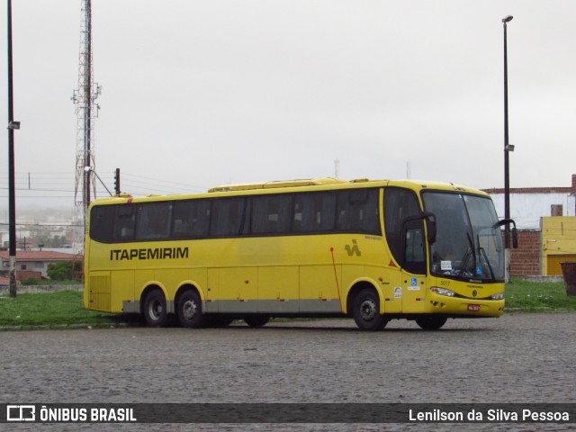 Viação Itapemirim 5017 na cidade de Caruaru, Pernambuco, Brasil, por Lenilson da Silva Pessoa. Número da foto: #11449142.