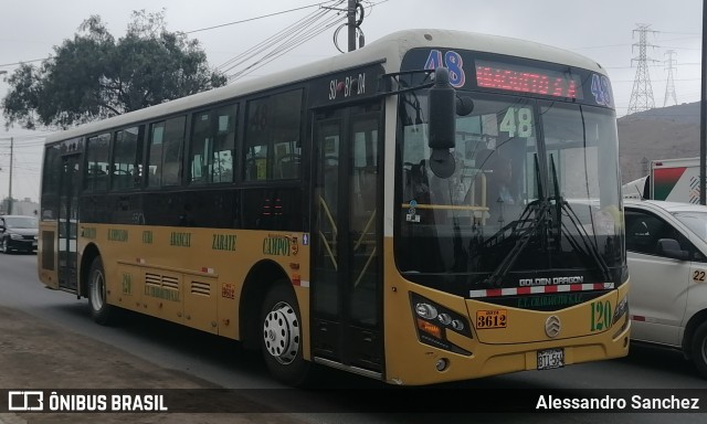Empresa de Transportes Chabaquito S.A.C. 120 na cidade de San Juan de Lurigancho, Lima, Lima Metropolitana, Peru, por Alessandro Sanchez. Número da foto: #11449787.