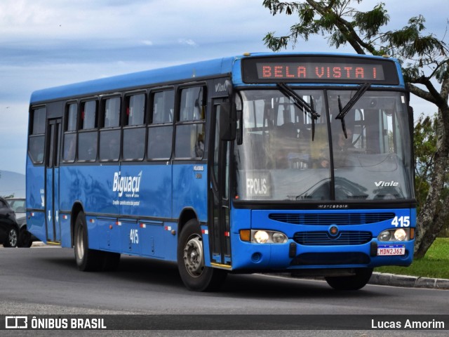 Biguaçu Transportes Coletivos Administração e Participação 415 na cidade de Florianópolis, Santa Catarina, Brasil, por Lucas Amorim. Número da foto: #11449516.