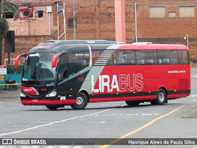 Lirabus 15020 na cidade de Piracicaba, São Paulo, Brasil, por Henrique Alves de Paula Silva. Número da foto: #11449605.