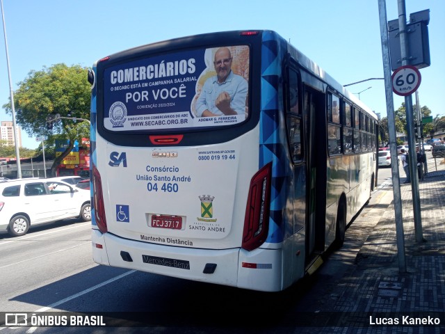 ETURSA - Emp. de Transp. Urbano e Rodoviário de Santo André 04 460 na cidade de Santo André, São Paulo, Brasil, por Lucas Kaneko. ID da foto: 11449412.