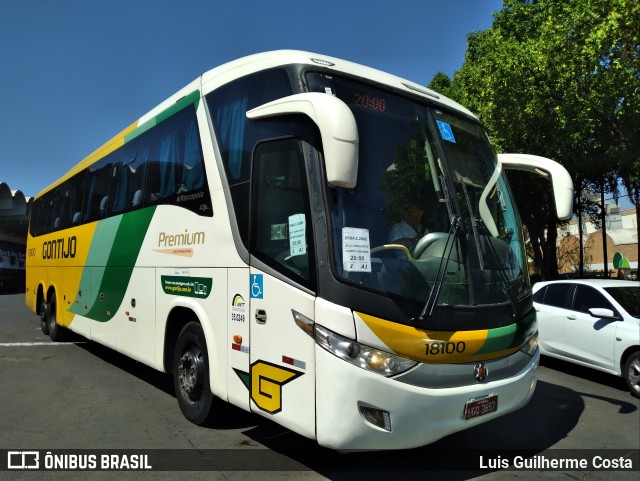 Empresa Gontijo de Transportes 18100 na cidade de Araçatuba, São Paulo, Brasil, por Luis Guilherme Costa. ID da foto: 11450145.