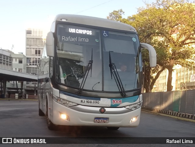 Auto Viação 1001 RJ 108.090 na cidade de Niterói, Rio de Janeiro, Brasil, por Rafael Lima. ID da foto: 11450327.