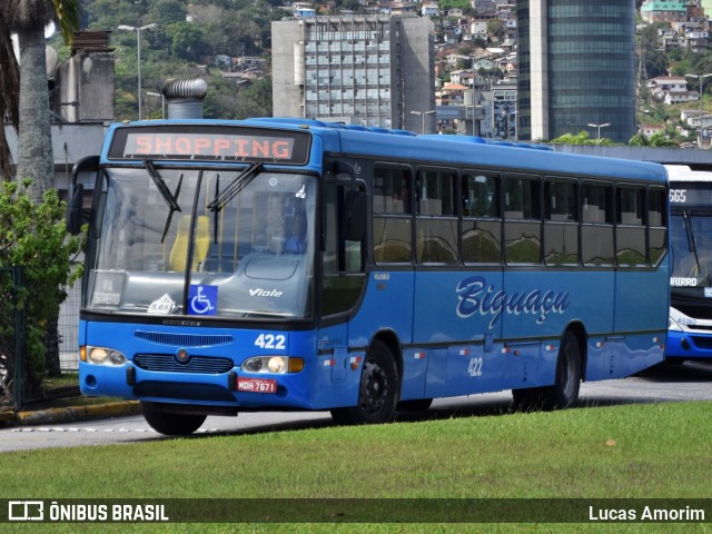 Biguaçu Transportes Coletivos Administração e Participação 422 na cidade de Florianópolis, Santa Catarina, Brasil, por Lucas Amorim. Número da foto: #11449569.