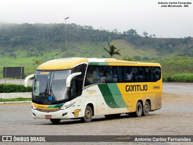 Empresa Gontijo de Transportes 19475 na cidade de João Monlevade, Minas Gerais, Brasil, por Antonio Carlos Fernandes. ID da foto: 11448502.