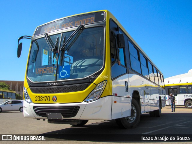 Viação Pioneira 233170 na cidade de Brasília, Distrito Federal, Brasil, por Isaac Araújo de Souza. Número da foto: #11451001.