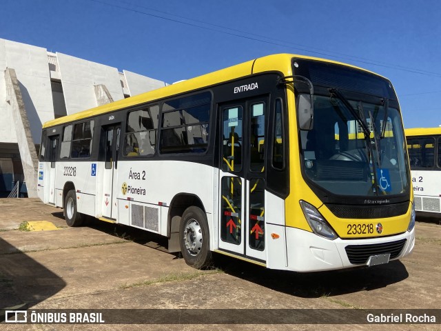 Viação Pioneira 233218 na cidade de Brasília, Distrito Federal, Brasil, por Gabriel Rocha. Número da foto: #11450727.