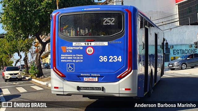 Vipol Transportes Rodoviários - TIPBUS - Transportes Intermunicipal 36.234 na cidade de São Paulo, São Paulo, Brasil, por Anderson Barbosa Marinho. Número da foto: #11450736.