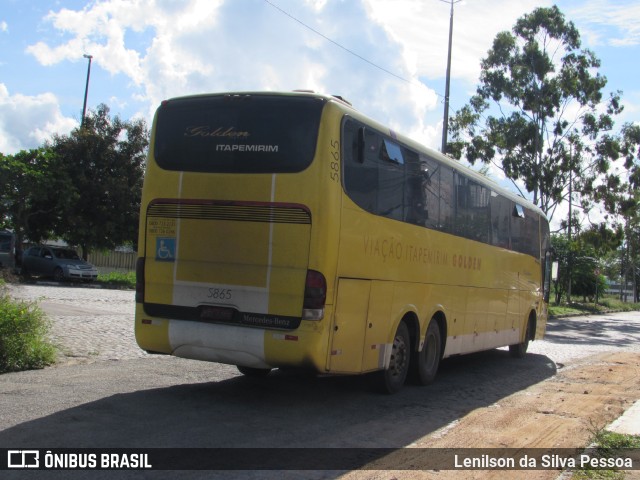 Viação Itapemirim 5865 na cidade de Caruaru, Pernambuco, Brasil, por Lenilson da Silva Pessoa. ID da foto: 11449078.