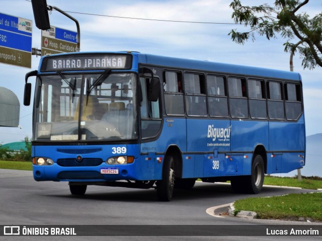 Biguaçu Transportes Coletivos Administração e Participação 389 na cidade de Florianópolis, Santa Catarina, Brasil, por Lucas Amorim. Número da foto: #11449486.