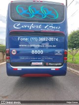 Confort Bus Viagens e Turismo 8800 na cidade de Ribeirão Preto, São Paulo, Brasil, por Felipe Gomes. Número da foto: #:id.