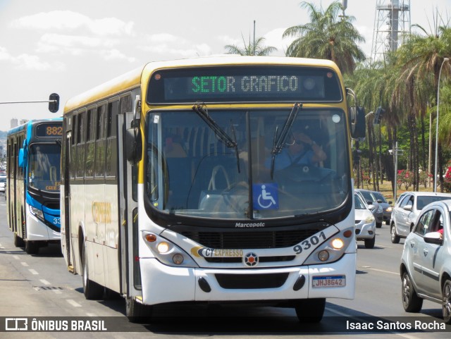 CT Expresso 9301 na cidade de Brasília, Distrito Federal, Brasil, por Isaac Santos Rocha. ID da foto: 11452238.