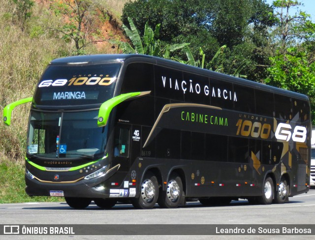 Viação Garcia 86119 na cidade de Paracambi, Rio de Janeiro, Brasil, por Leandro de Sousa Barbosa. ID da foto: 11453818.