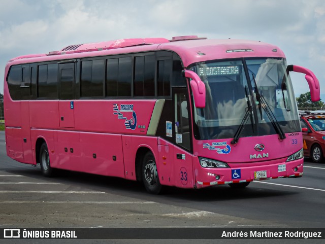 TRACOPA - Transportes Costarricenses Panameños 33 na cidade de Alajuela, Alajuela, Costa Rica, por Andrés Martínez Rodríguez. ID da foto: 11453346.