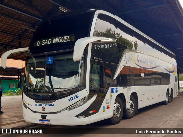 Viação Ouro e Prata 1015 na cidade de Embu das Artes, São Paulo, Brasil, por Luis Fernando Santos. Número da foto: #11453407.