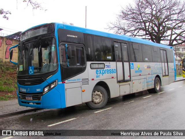 BRT Sorocaba Concessionária de Serviços Públicos SPE S/A 3007 na cidade de Sorocaba, São Paulo, Brasil, por Henrique Alves de Paula Silva. Número da foto: #11452999.