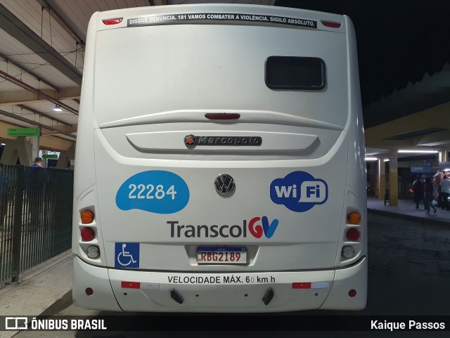 Nova Transporte 22284 na cidade de Vila Velha, Espírito Santo, Brasil, por Kaique Passos. Número da foto: #11452204.
