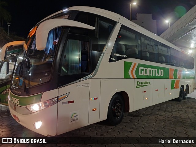 Empresa Gontijo de Transportes 21615 na cidade de Belo Horizonte, Minas Gerais, Brasil, por Hariel Bernades. ID da foto: 11452125.