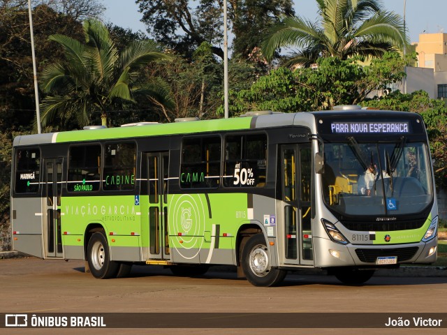 Viação Garcia 81115 na cidade de Maringá, Paraná, Brasil, por João Victor. Número da foto: #11456363.