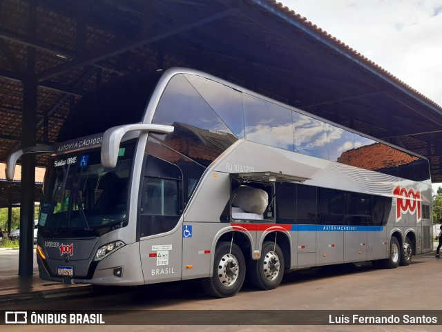 Auto Viação 1001 RJ 108.1209 na cidade de Embu das Artes, São Paulo, Brasil, por Luis Fernando Santos. Número da foto: #11454640.