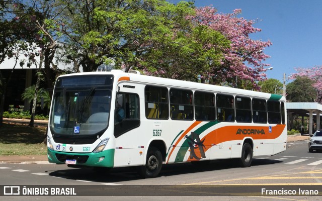 Empresa de Transportes Andorinha 6367 na cidade de Assis, São Paulo, Brasil, por Francisco Ivano. ID da foto: 11455663.