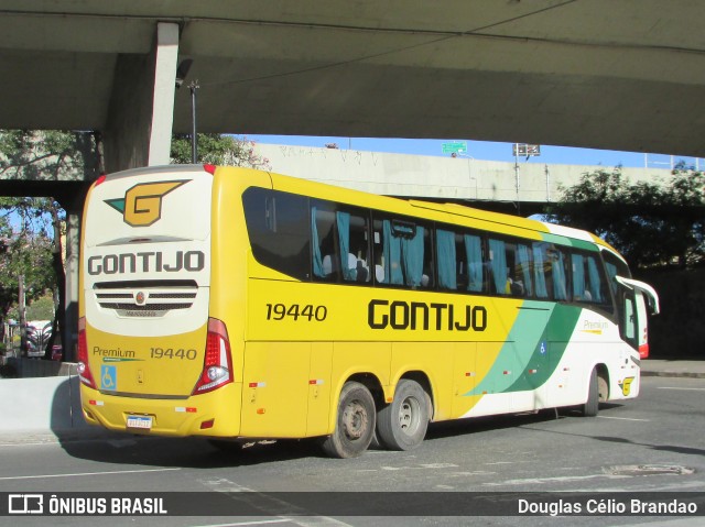 Empresa Gontijo de Transportes 19440 na cidade de Belo Horizonte, Minas Gerais, Brasil, por Douglas Célio Brandao. ID da foto: 11456327.