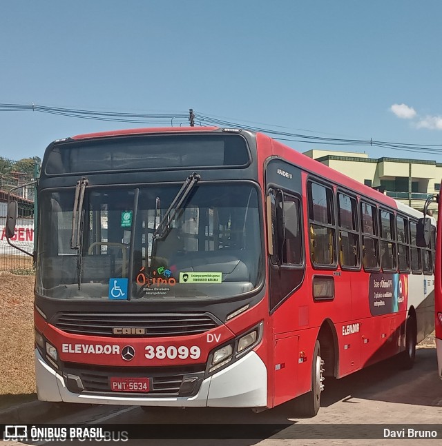 Viação Cruzeiro > Viação Sidon 38099 na cidade de Ibirité, Minas Gerais, Brasil, por Davi Bruno. Número da foto: #11454328.
