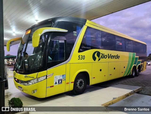 Rio Verde Turismo 530 na cidade de Papanduva, Santa Catarina, Brasil, por Brenno Santos. Número da foto: #11454292.