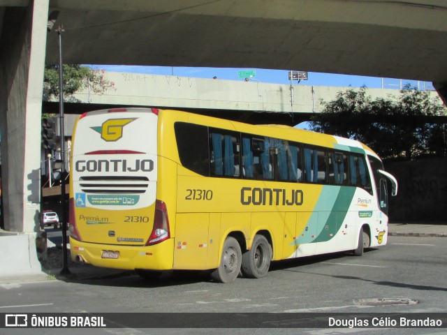 Empresa Gontijo de Transportes 21310 na cidade de Belo Horizonte, Minas Gerais, Brasil, por Douglas Célio Brandao. ID da foto: 11456296.