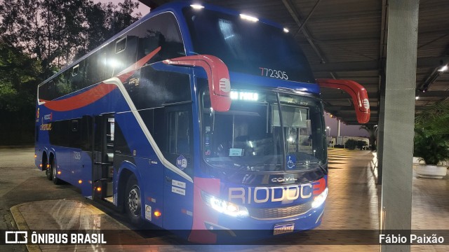 Viação Riodoce 772305 na cidade de Queluz, São Paulo, Brasil, por Fábio Paixão. Número da foto: #11455238.