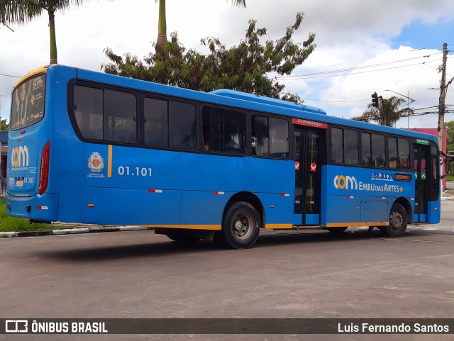 JTP Transportes - COM Embu das Artes 01.101 na cidade de Embu das Artes, São Paulo, Brasil, por Luis Fernando Santos. ID da foto: 11454625.