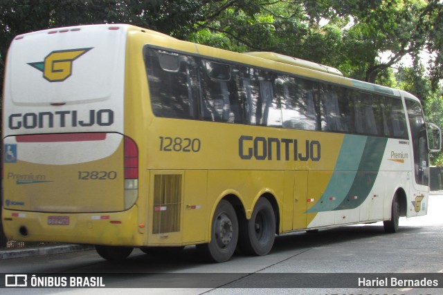 Empresa Gontijo de Transportes 12820 na cidade de São Paulo, São Paulo, Brasil, por Hariel Bernades. ID da foto: 11455848.