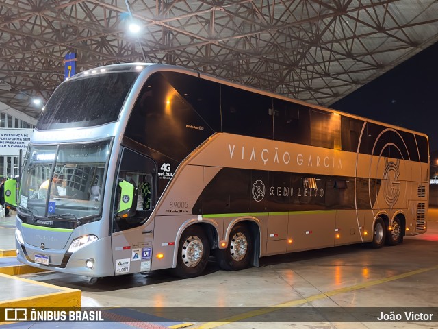 Viação Garcia 89005 na cidade de Maringá, Paraná, Brasil, por João Victor. ID da foto: 11456205.