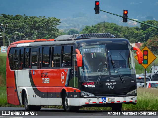 TUASA - Transportes Unidos Alajuelenses 108 na cidade de Alajuela, Alajuela, Costa Rica, por Andrés Martínez Rodríguez. Número da foto: #11455230.