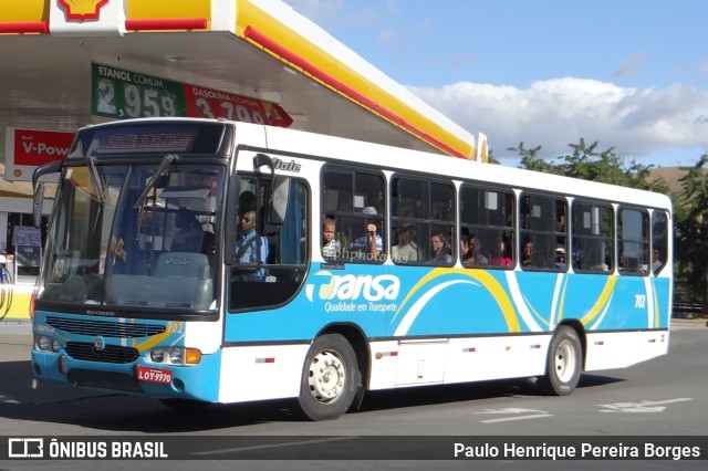 TRANSA - Transa Transporte Coletivo 702 na cidade de Três Rios, Rio de Janeiro, Brasil, por Paulo Henrique Pereira Borges. Número da foto: #11455324.