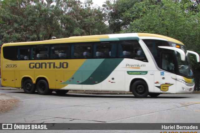 Empresa Gontijo de Transportes 21335 na cidade de São Paulo, São Paulo, Brasil, por Hariel Bernades. Número da foto: #11456414.