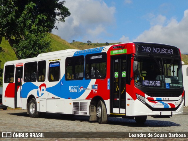 Viação Pavunense B32507 na cidade de Paracambi, Rio de Janeiro, Brasil, por Leandro de Sousa Barbosa. ID da foto: 11454070.