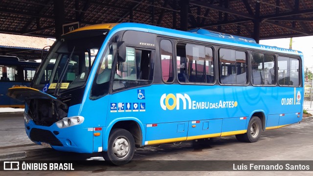 JTP Transportes - COM Embu das Artes 01.081 na cidade de Embu das Artes, São Paulo, Brasil, por Luis Fernando Santos. ID da foto: 11454630.