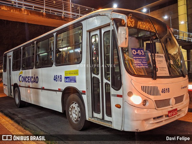 Empresa de Transportes Nossa Senhora da Conceição 4618 na cidade de Natal, Rio Grande do Norte, Brasil, por Davi Felipe. Número da foto: #11454911.