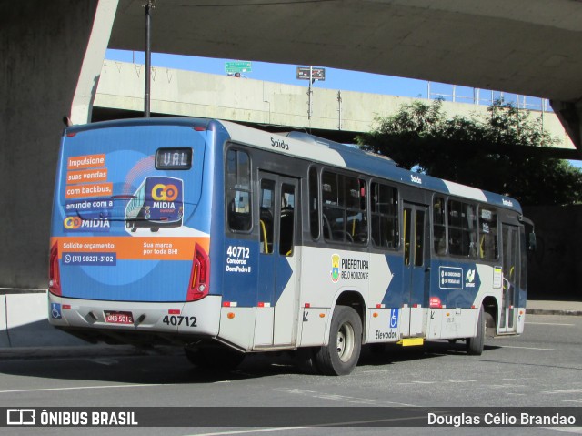 Viação Anchieta 40712 na cidade de Belo Horizonte, Minas Gerais, Brasil, por Douglas Célio Brandao. Número da foto: #11456496.