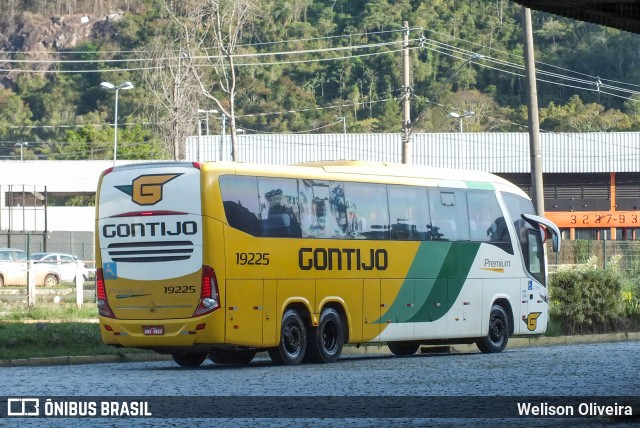 Empresa Gontijo de Transportes 19225 na cidade de Juiz de Fora, Minas Gerais, Brasil, por Welison Oliveira. ID da foto: 11456314.